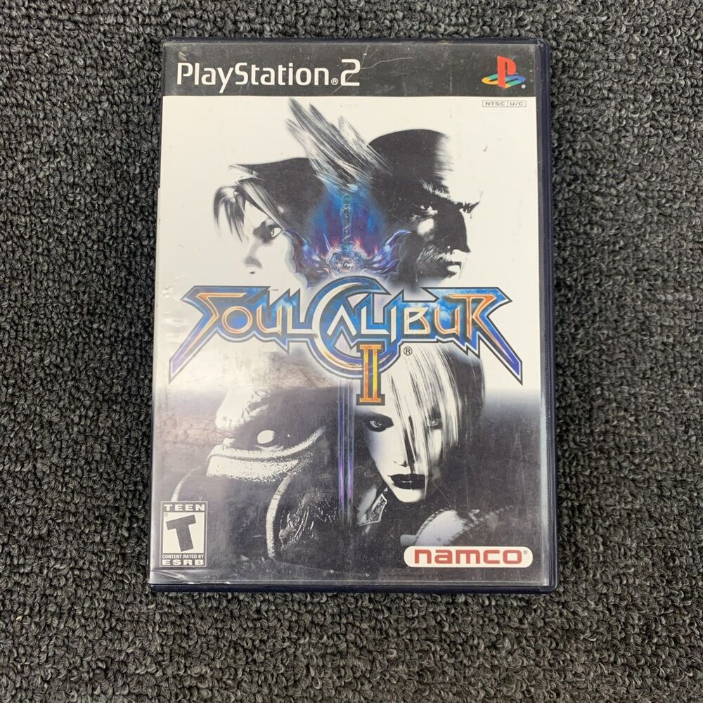 Soul Calibur II PS2 PlayStation 2 Complete CIB + Demo Read Description